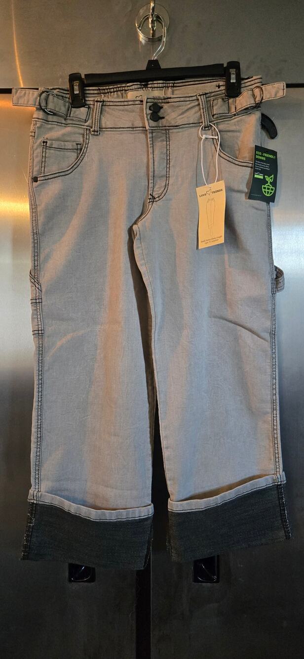 Love Trends Women's Light Wash Bootcut Flare Jeans Cotton Blend
